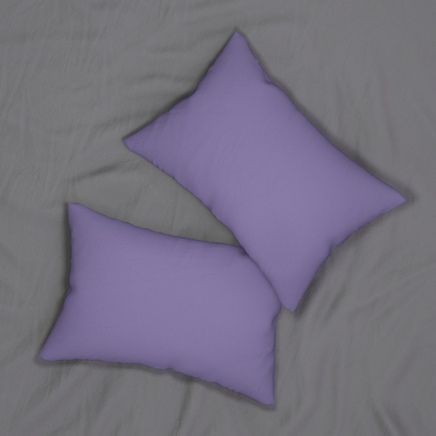 True Holiday Charmed Violet Purple Solids 20" x 14" Rectangular Throw Pillow