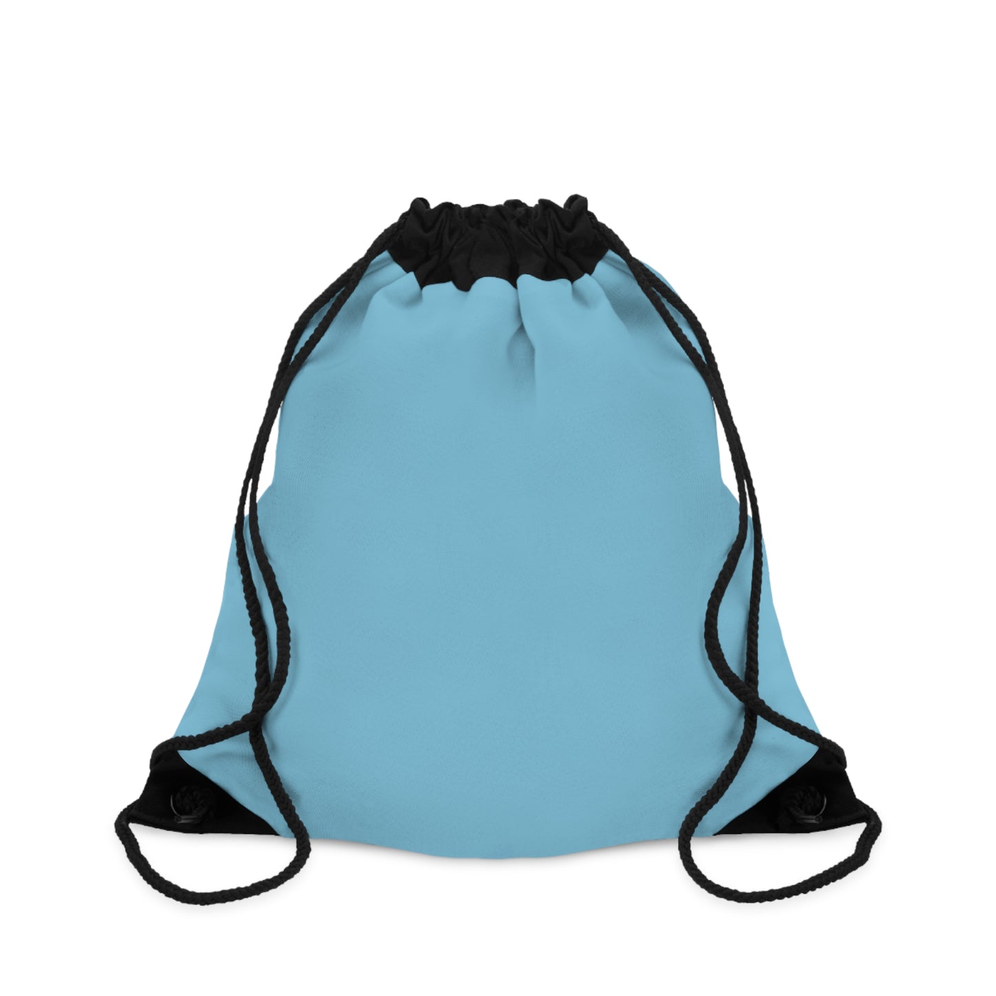 True Holiday Aquarium Blue Blue Solids Drawstring Bag