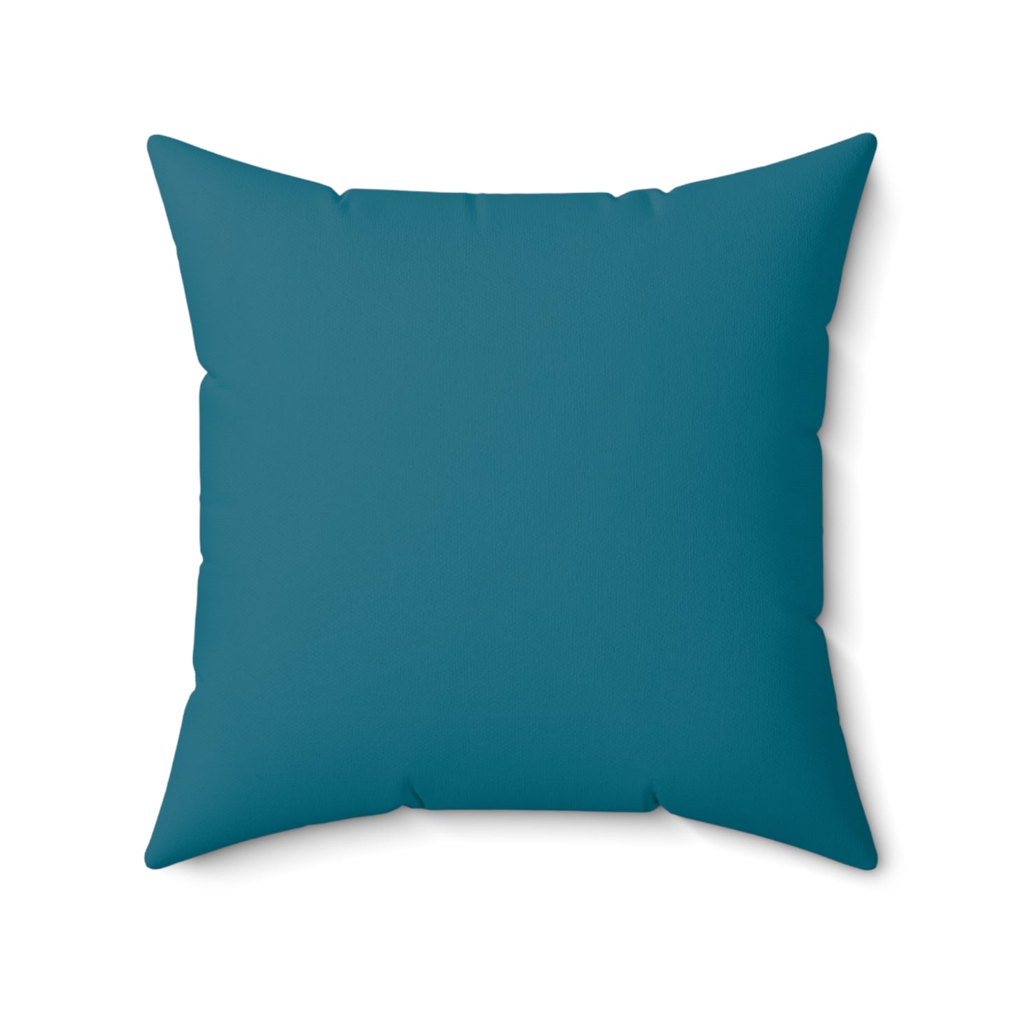 True Holiday Deep Ocean Blue Solids 20" Square Throw Pillow