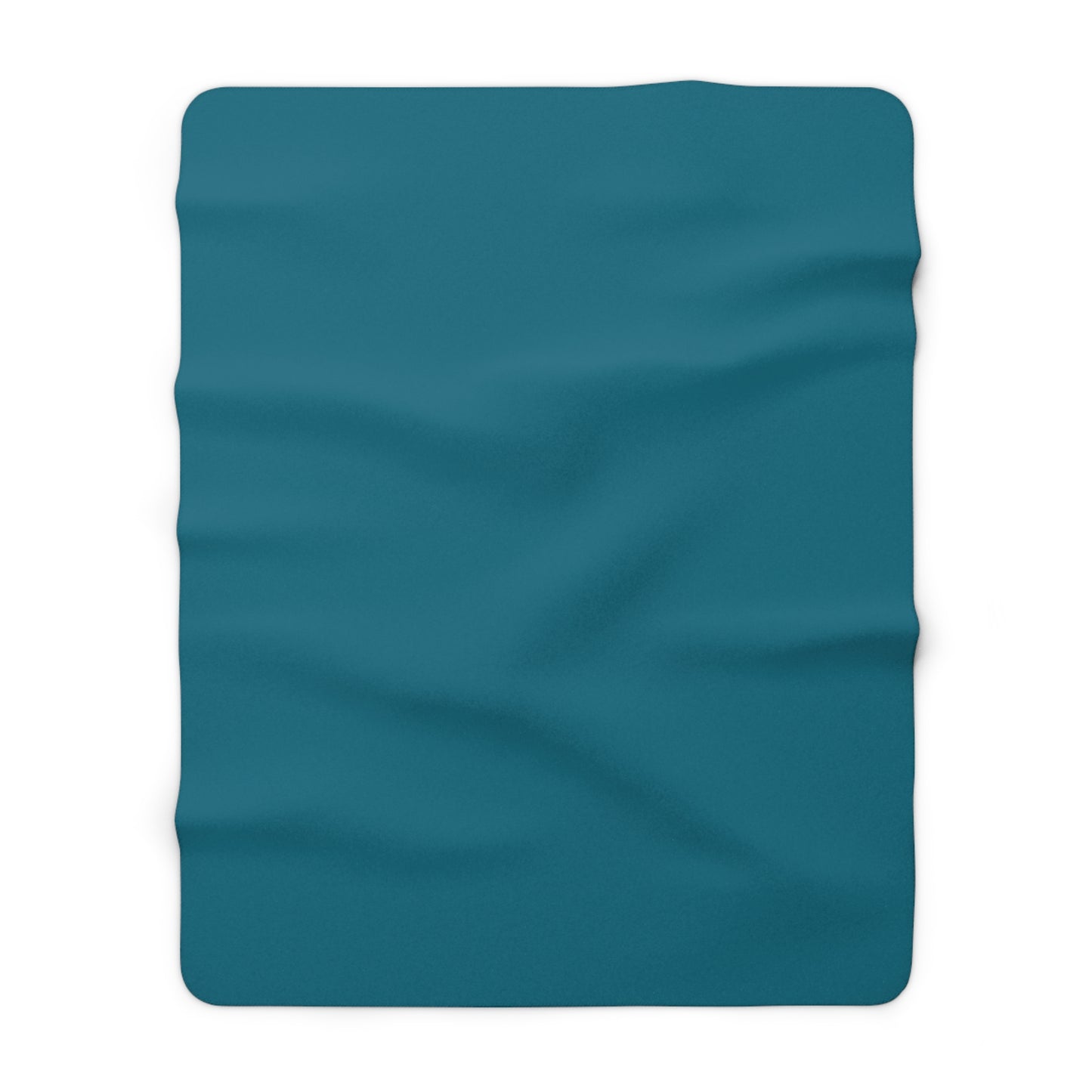 True Holiday Deep Ocean Blue Solids Throw Blanket