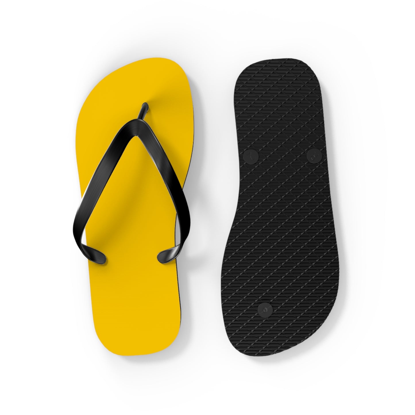 True Holiday Sun Kissed Yellow Solids Flip Flops
