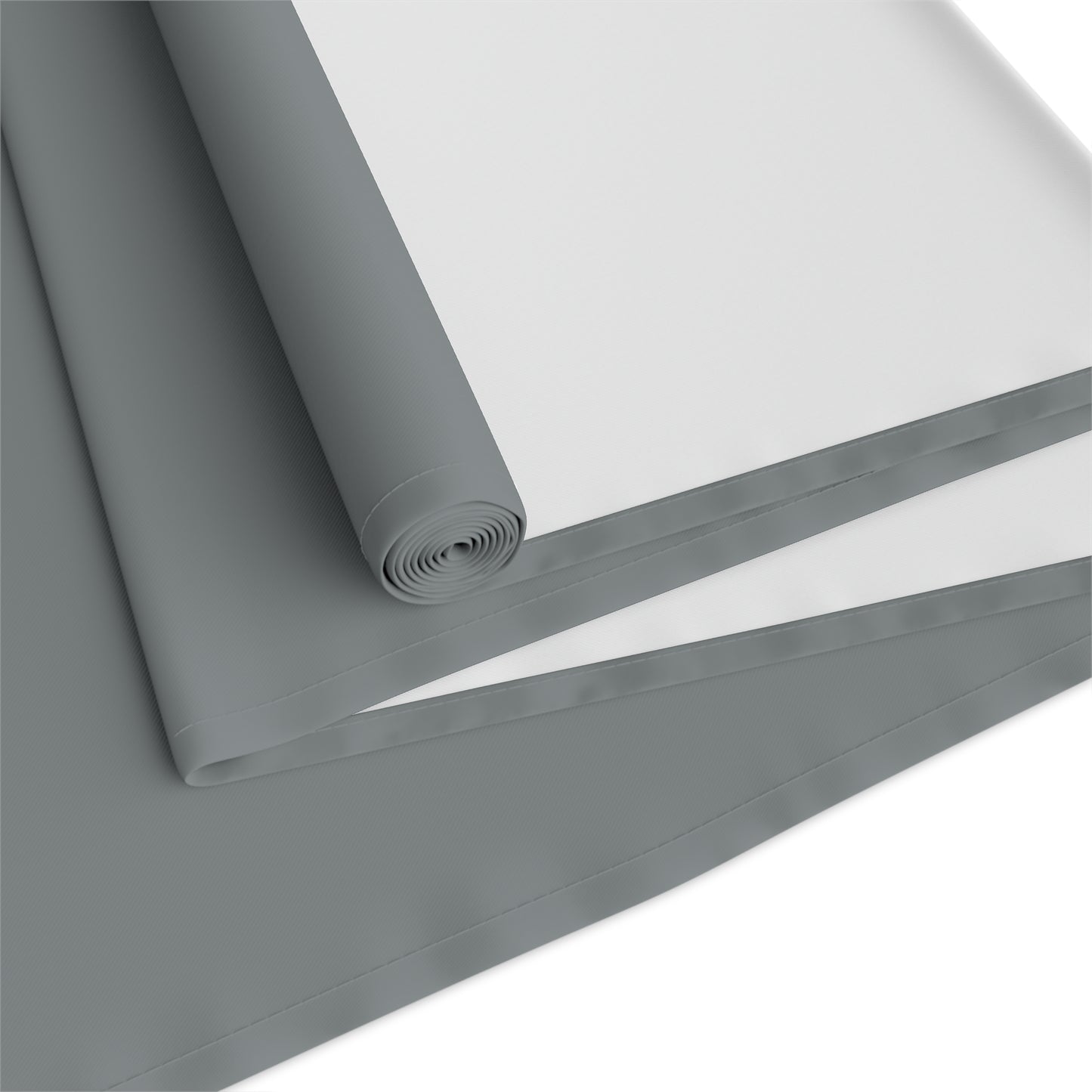 True Holiday Shaker Gray Gray Solids Table Runner