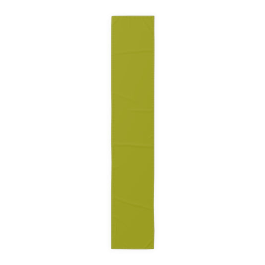 True Holiday Dark Lime Green Solids Table Runner