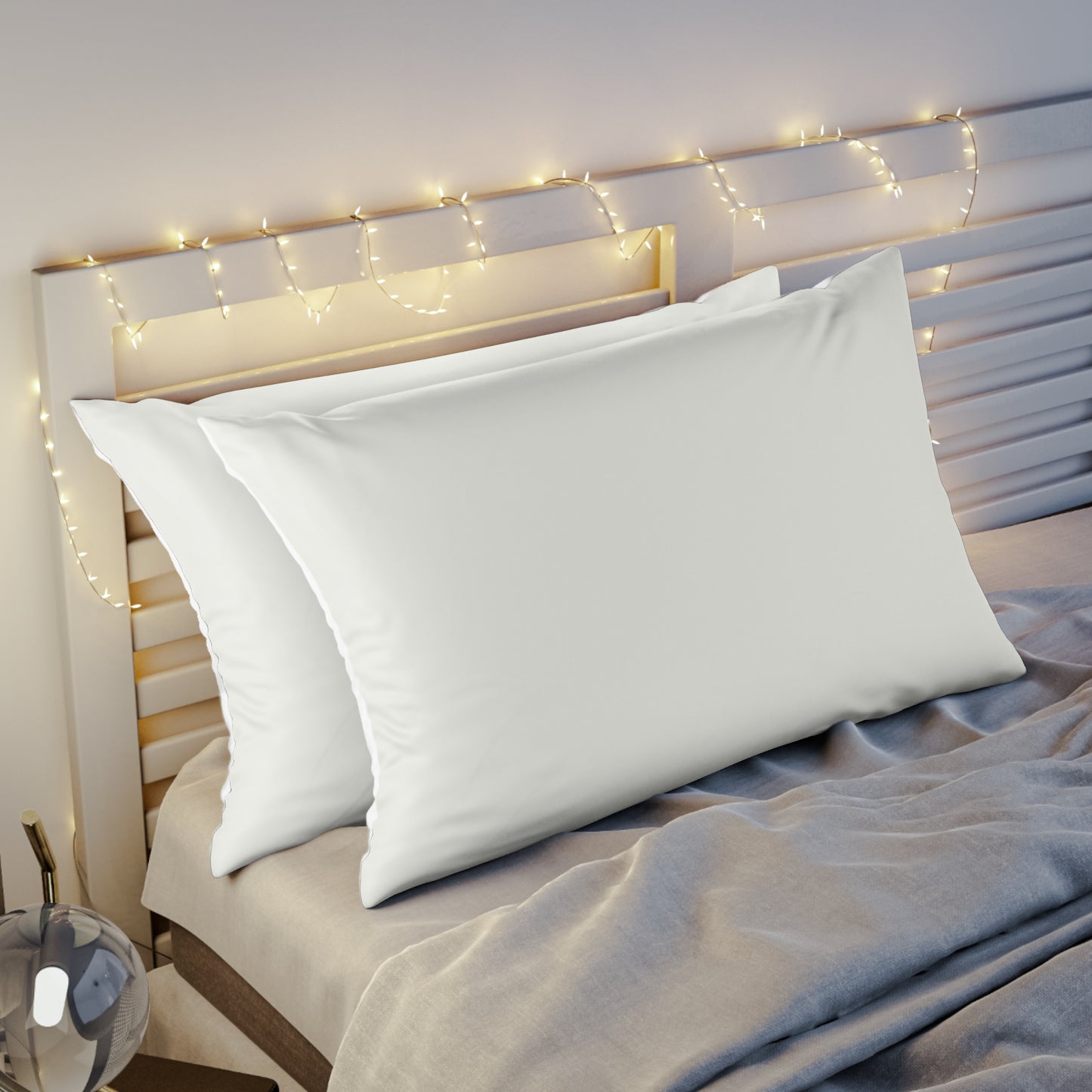 True Holiday White Heron White Solids Pillow Sham