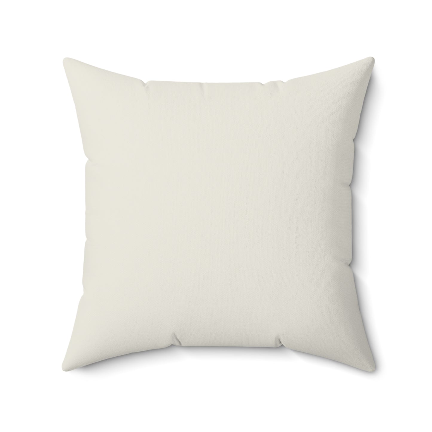 True Holiday Swiss Coffee White Solids 20" Square Throw Pillow