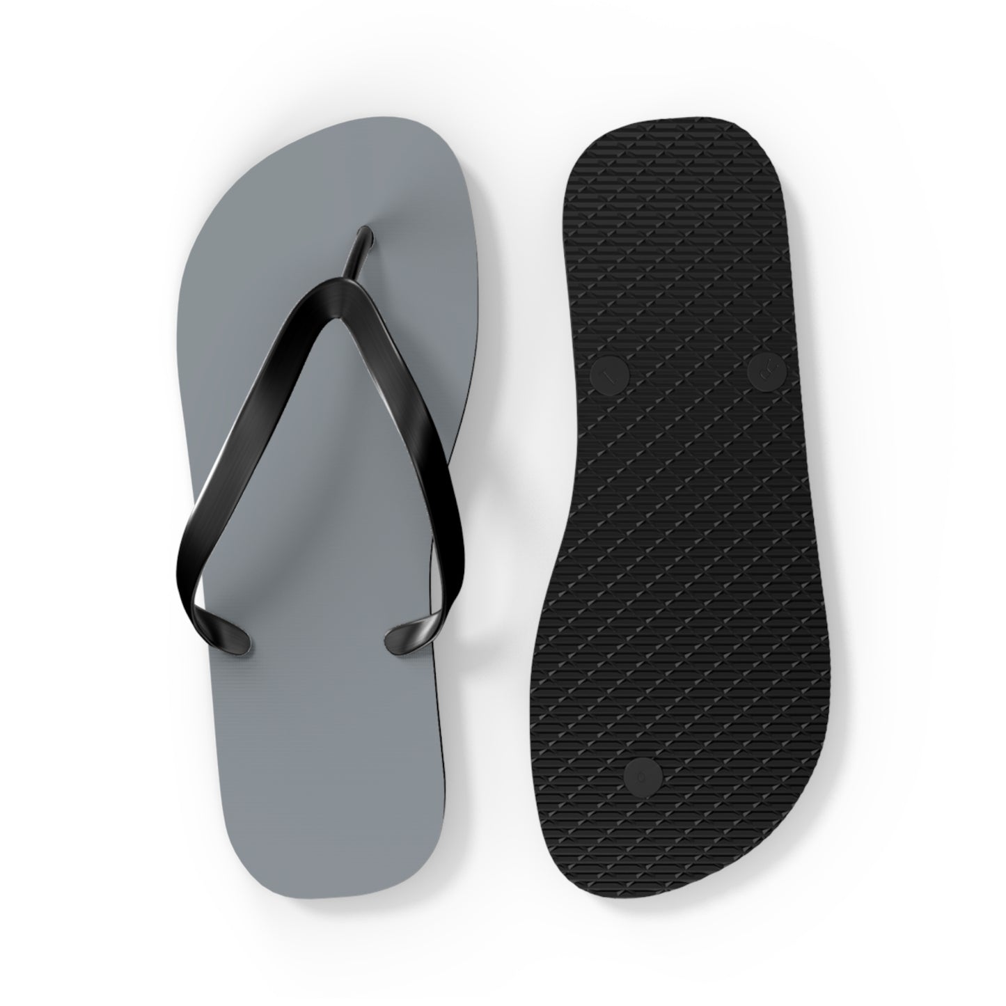 True Holiday Gray Cardigan Gray Solids Flip Flops