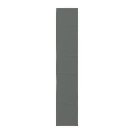 True Holiday Kitty Gray Gray Solids Table Runner