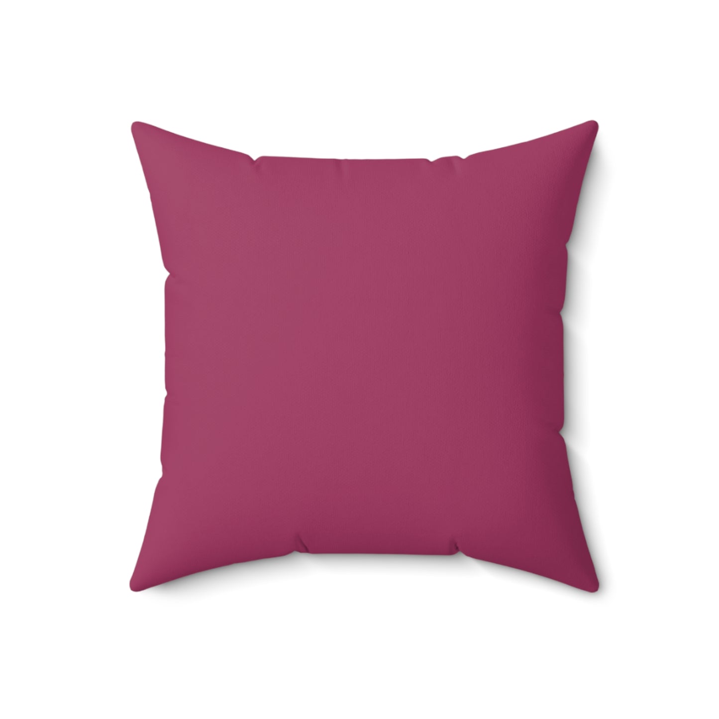 True Holiday Gypsy Pink Red Solids 18" Square Throw Pillow