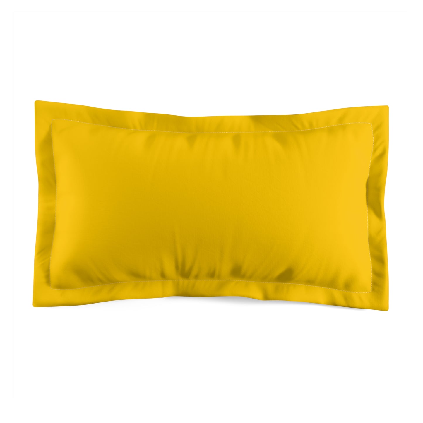 True Holiday Sun Kissed Yellow Solids Microfiber Pillow Sham