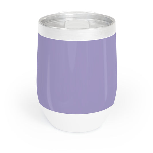True Holiday Mighty Aphrodite Purple Solids Chill Wine Tumbler