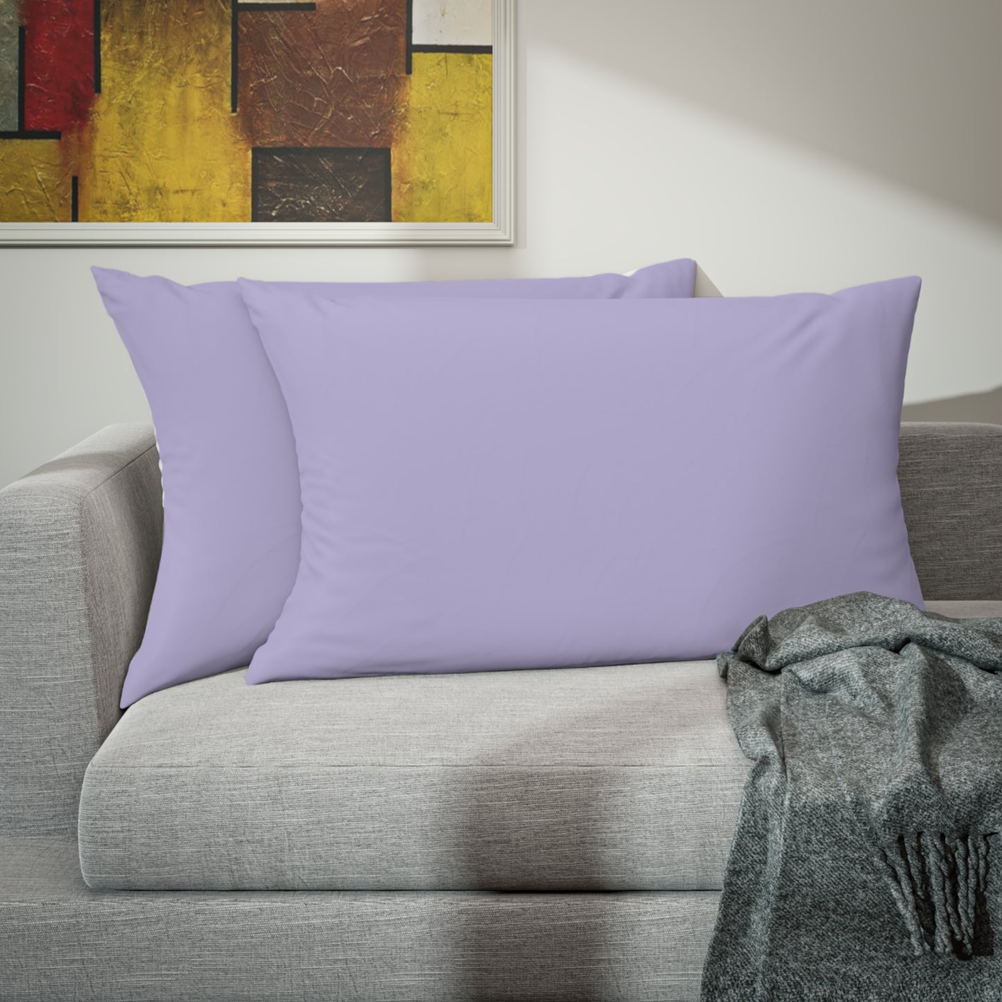 True Holiday Heather Plum Purple Solids Pillow Sham