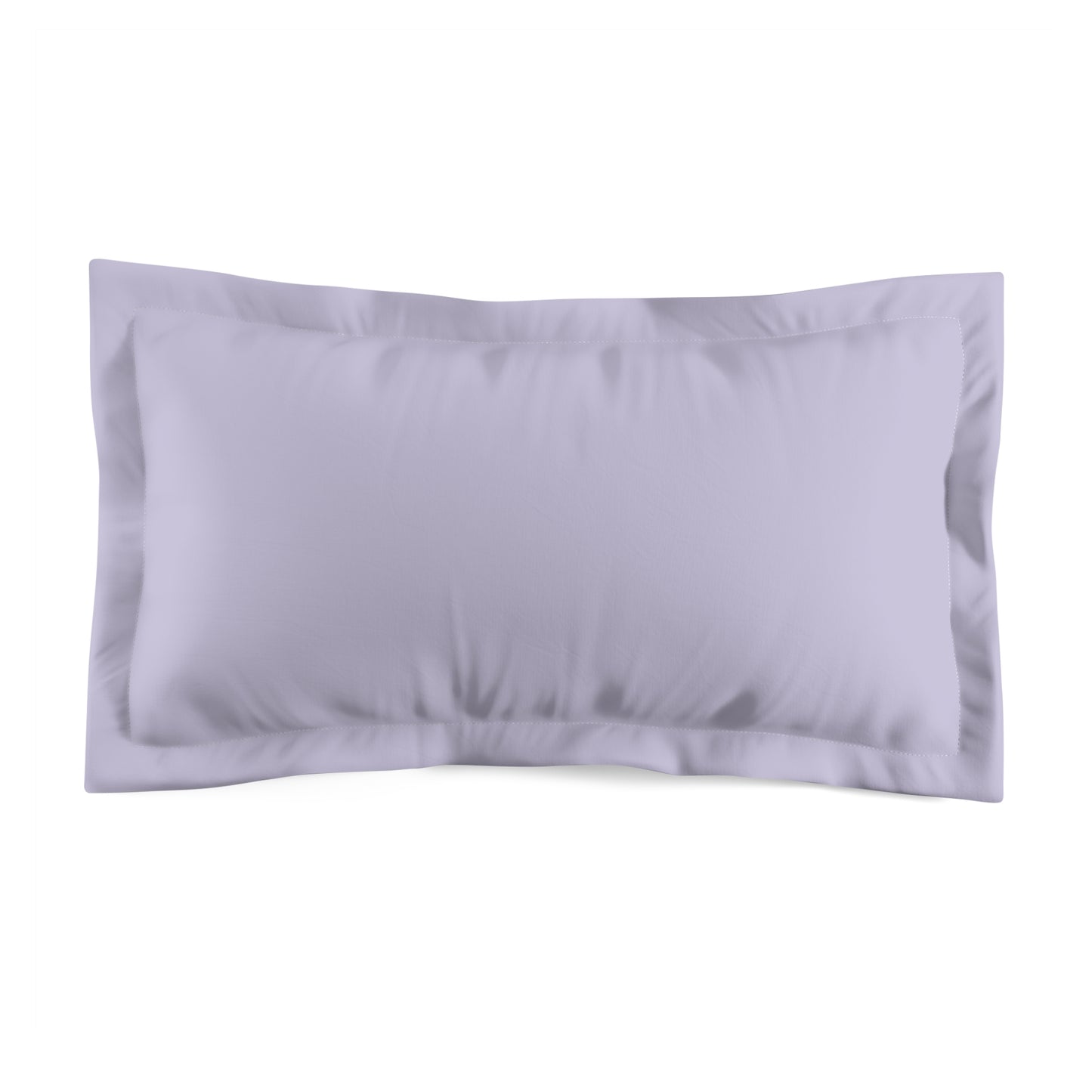 True Holiday Grape Ice Purple Solids Microfiber Pillow Sham