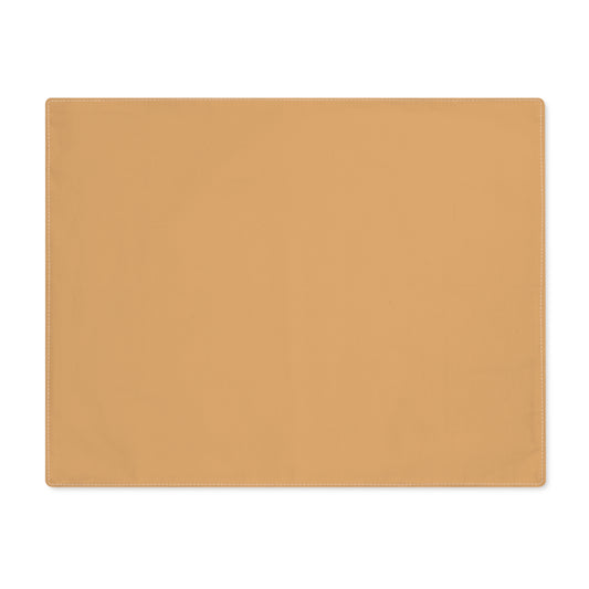 True Holiday Tiger Eye Yellow Solids Placemat