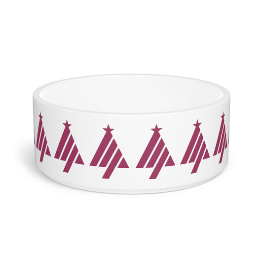 True Holiday Gypsy Pink Red Solids Pet Bowl