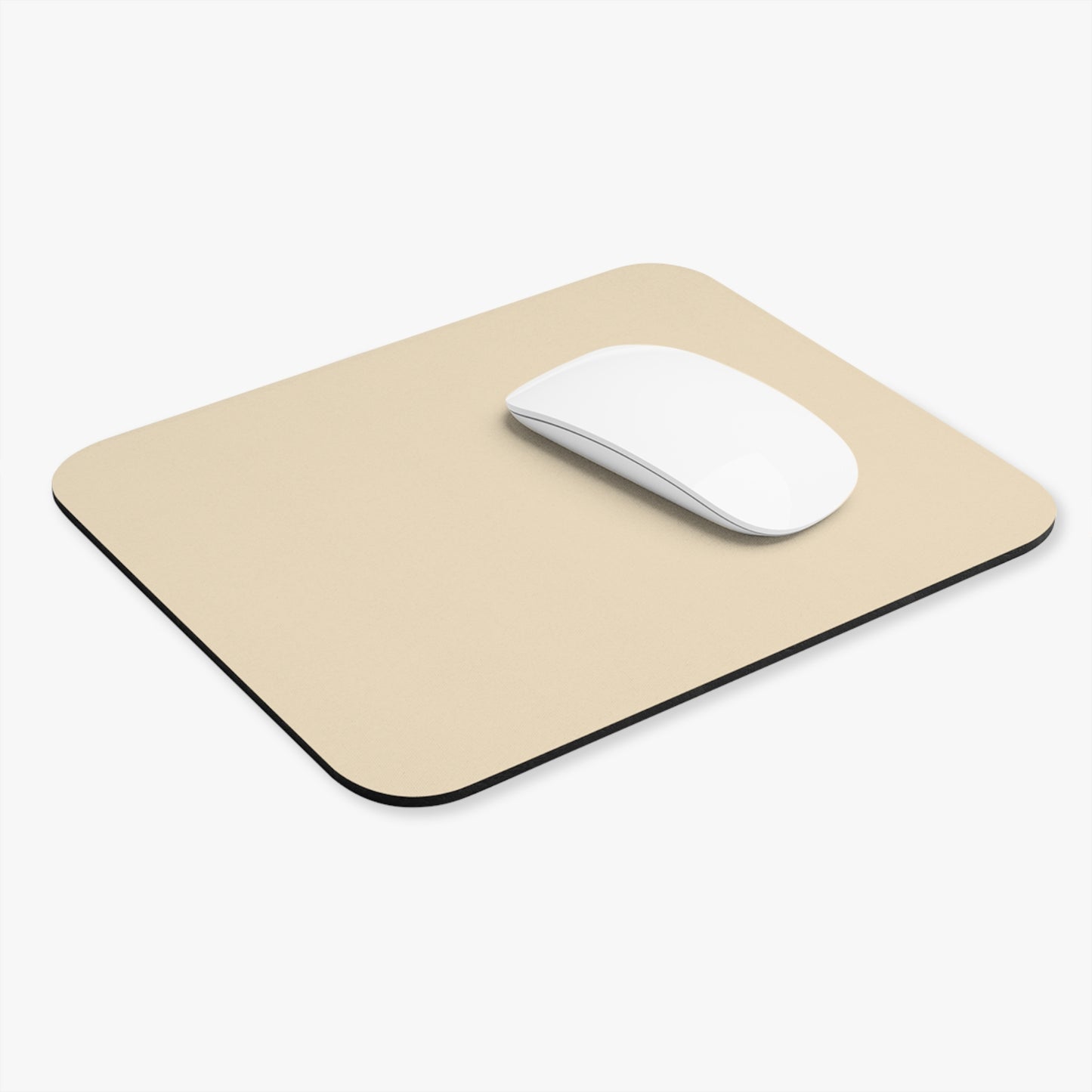 True Holiday Ivory Lustre Yellow Solids Mouse Pad
