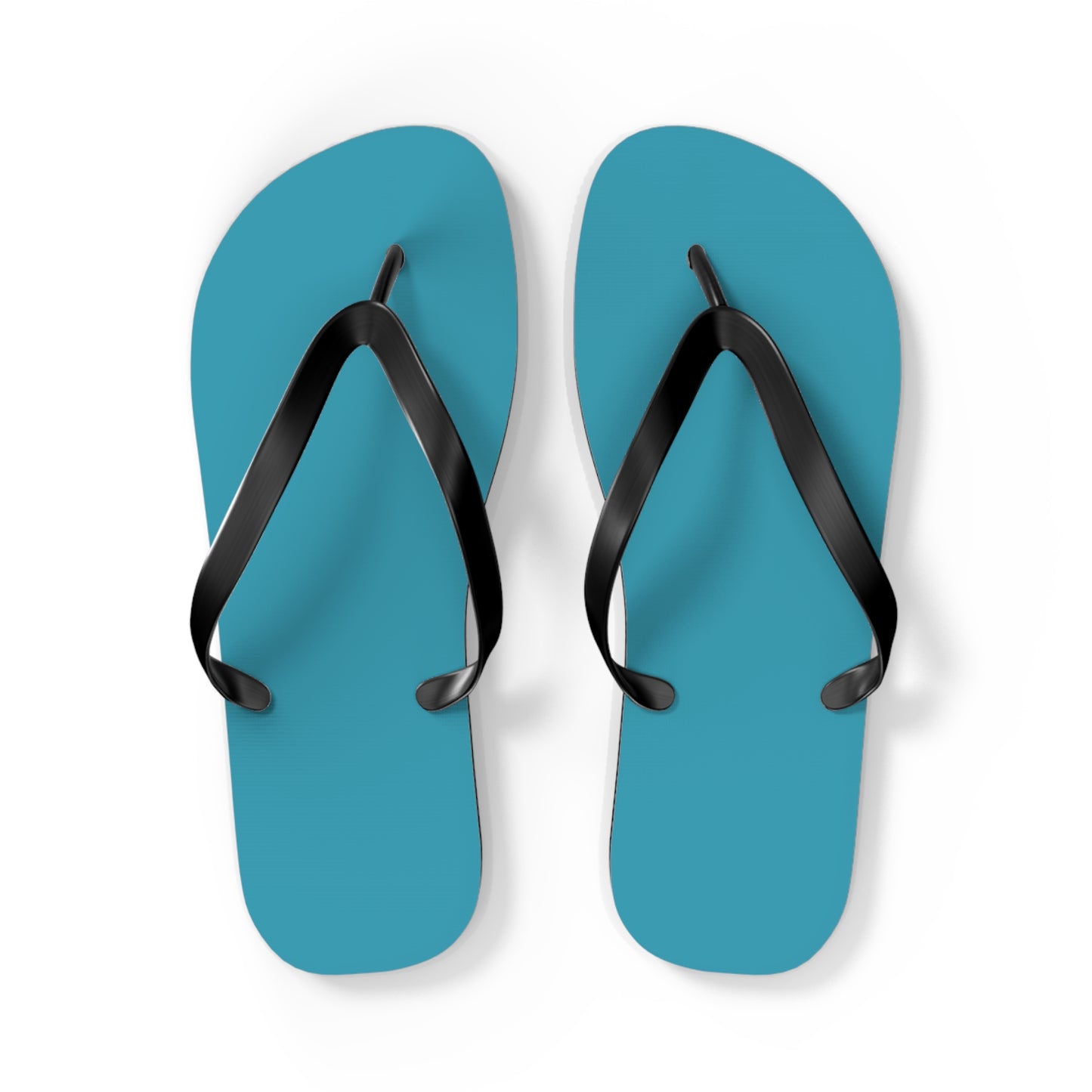 True Holiday Cool Blue Blue Solids Flip Flops