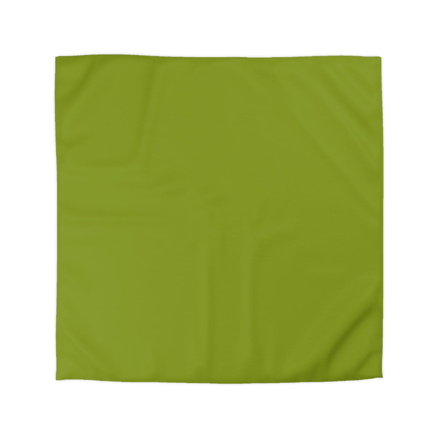 True Holiday Iguana Green Solids Duvet Cover