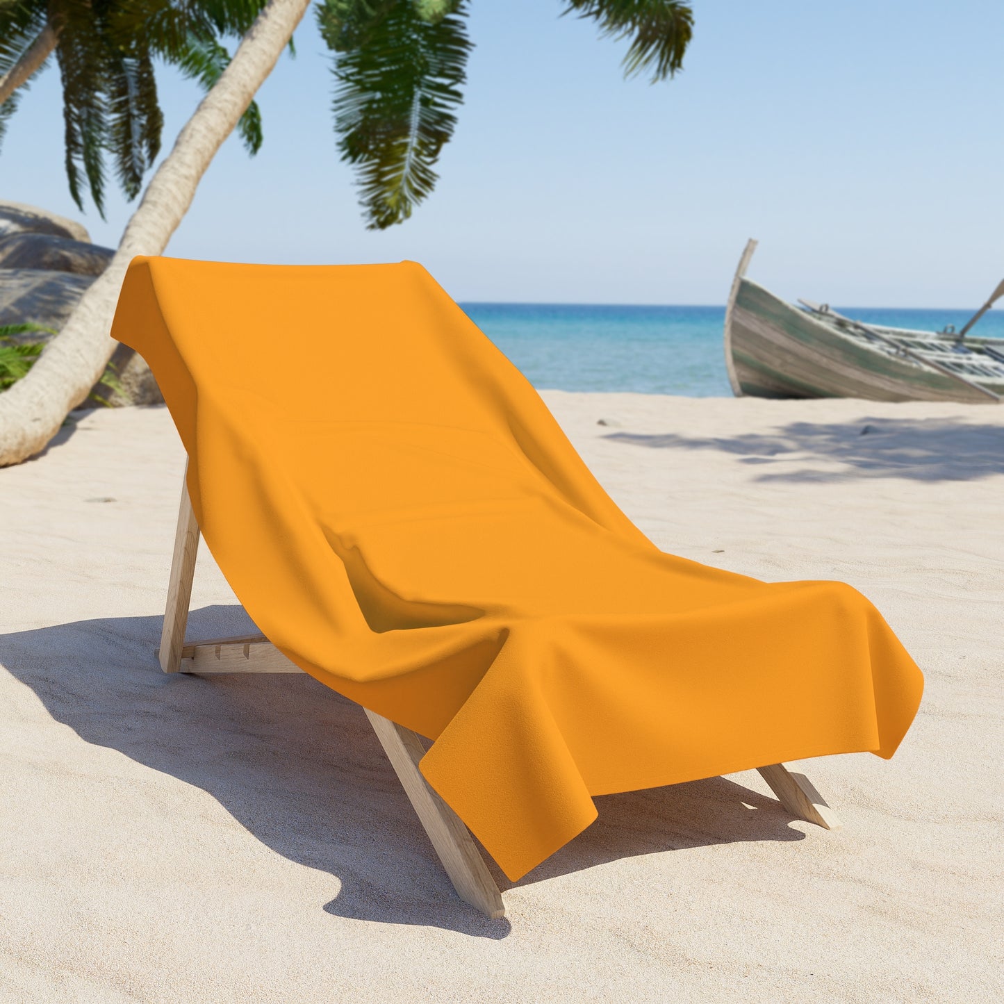 True Holiday Citrus Blast Yellow Solids Beach & Pool Towel
