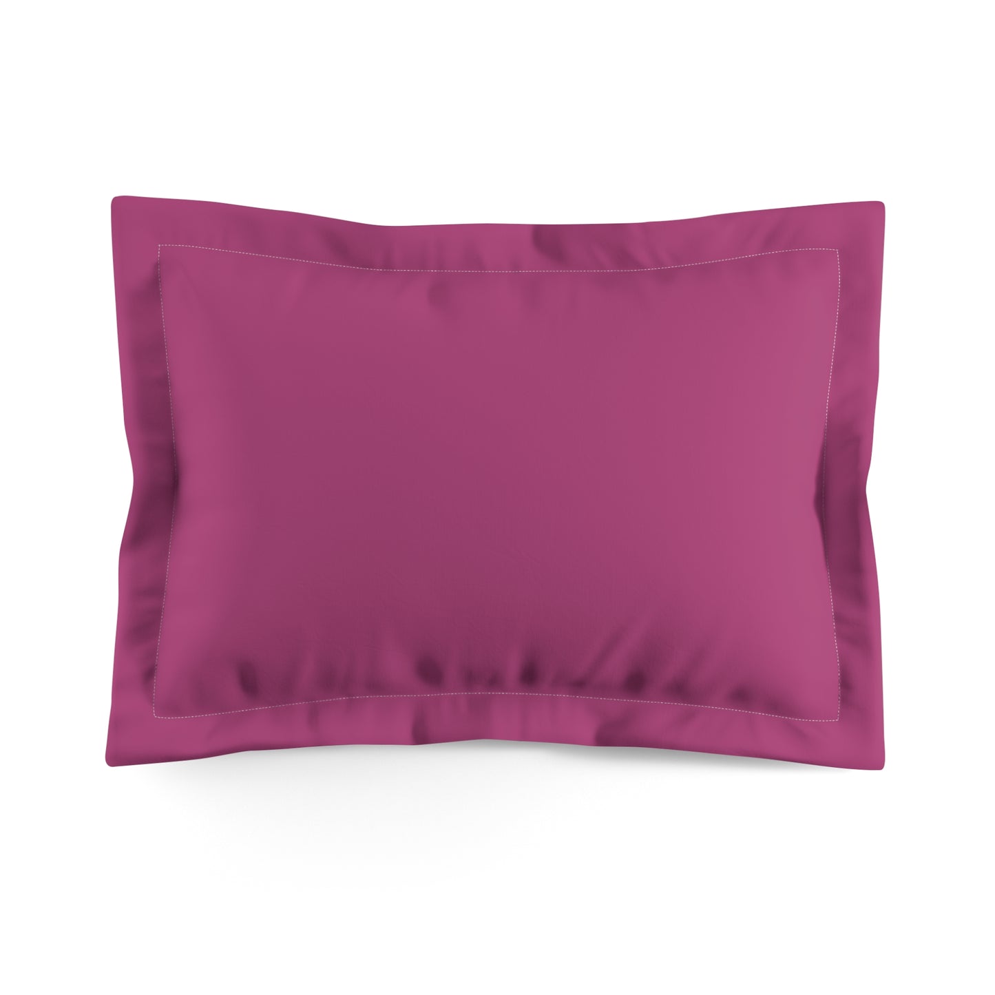 True Holiday Hot Lips Red Solids Microfiber Pillow Sham