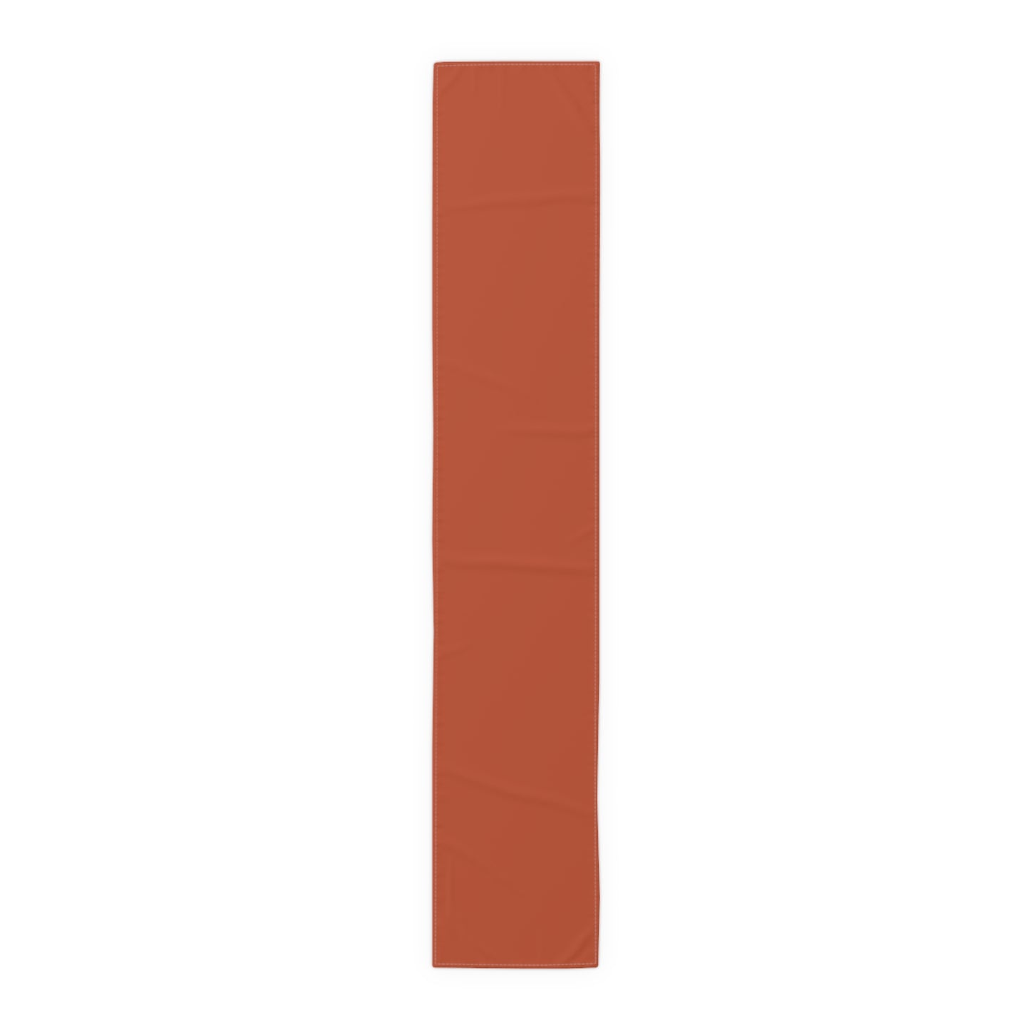 True Holiday Fireball Orange Solids Table Runner