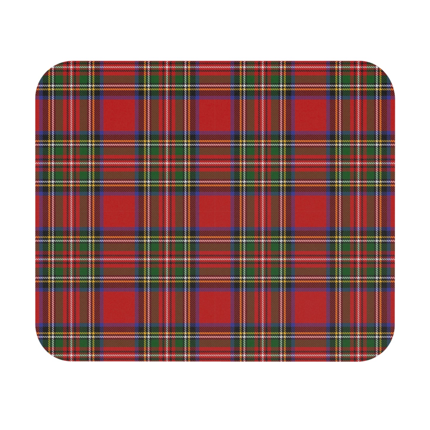 True Holiday Royal Stewart Tartan Plaid Mouse Pad