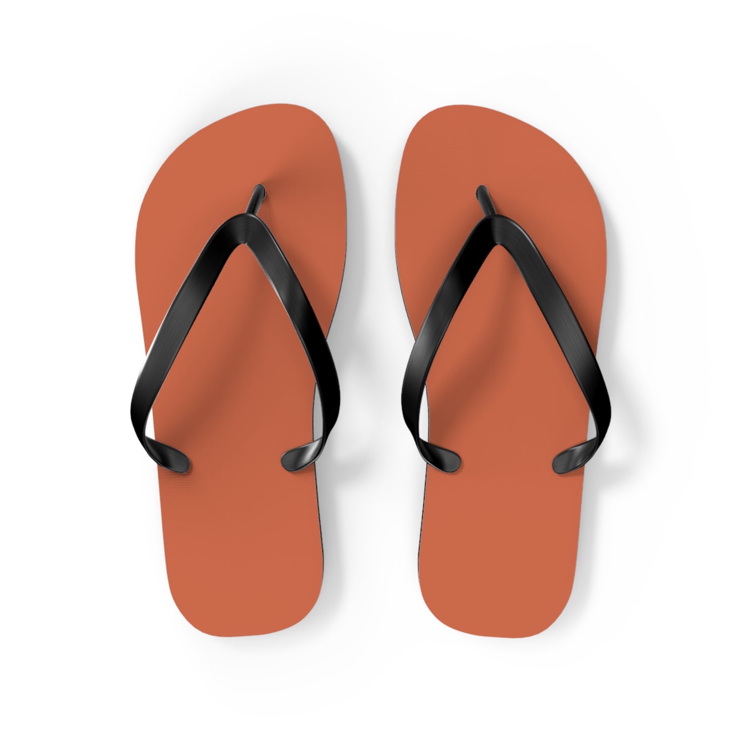 True Holiday Autumn Cover Orange Solids Flip Flops