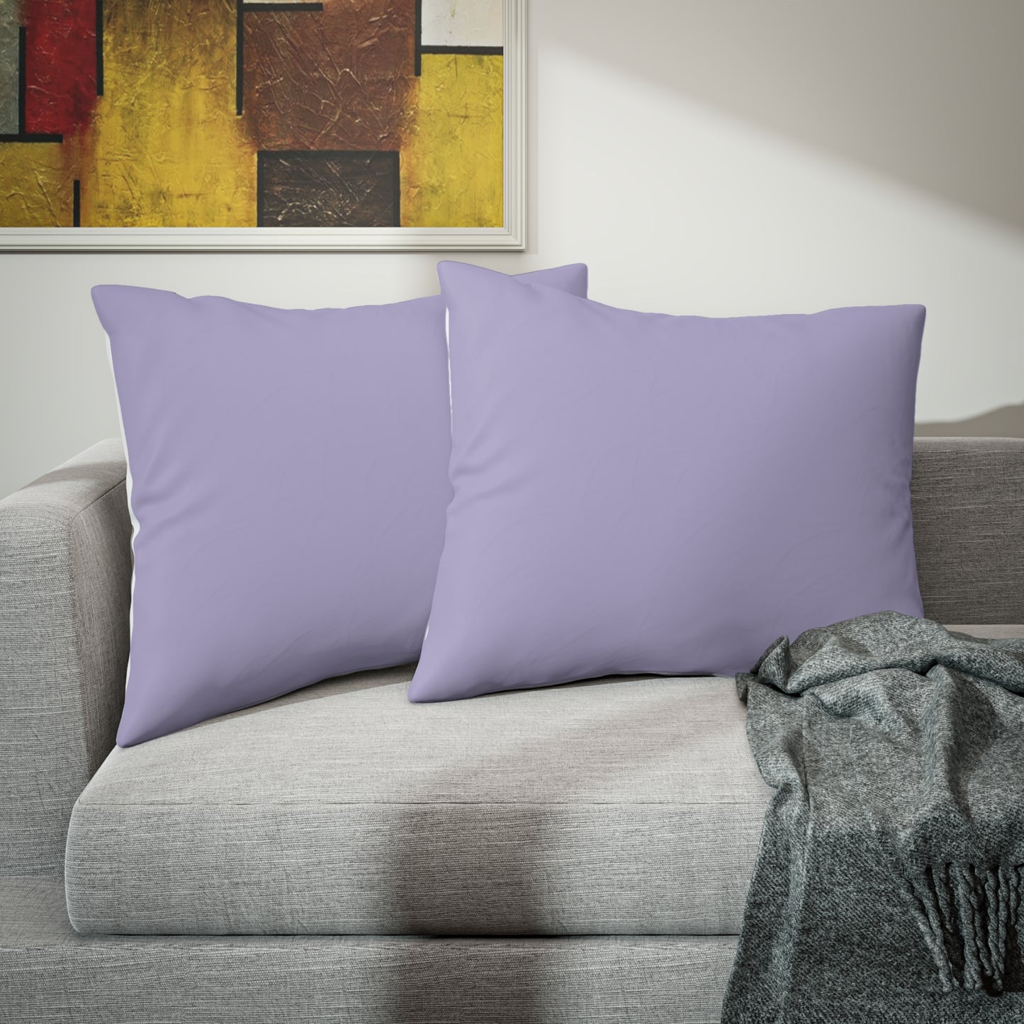 True Holiday Heather Plum Purple Solids Pillow Sham