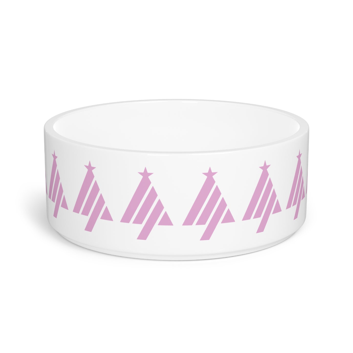 True Holiday Pretty Pink Red Solids Pet Bowl