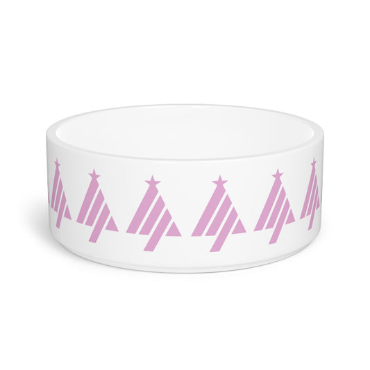True Holiday Pretty Pink Red Solids Pet Bowl