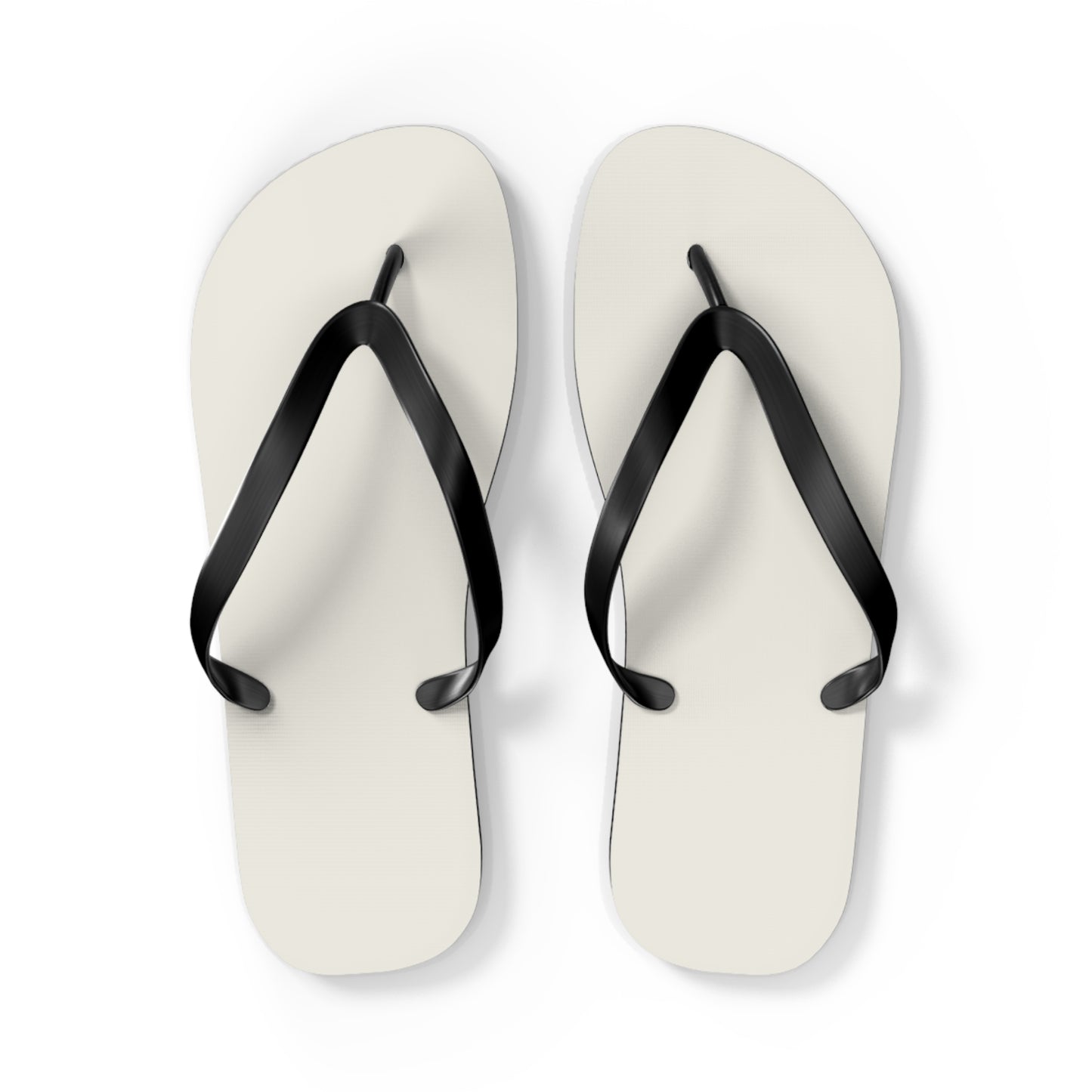 True Holiday White Dove White Solids Flip Flops