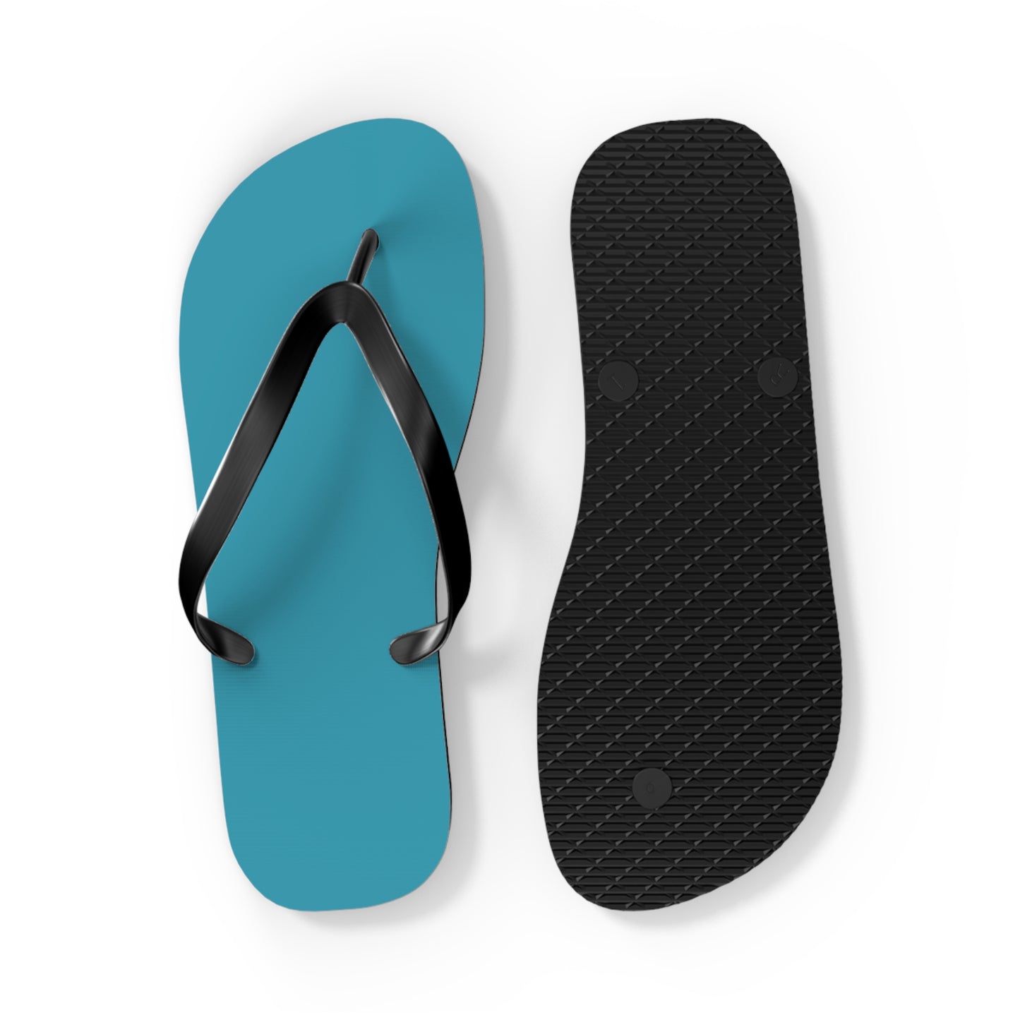True Holiday Cool Blue Blue Solids Flip Flops
