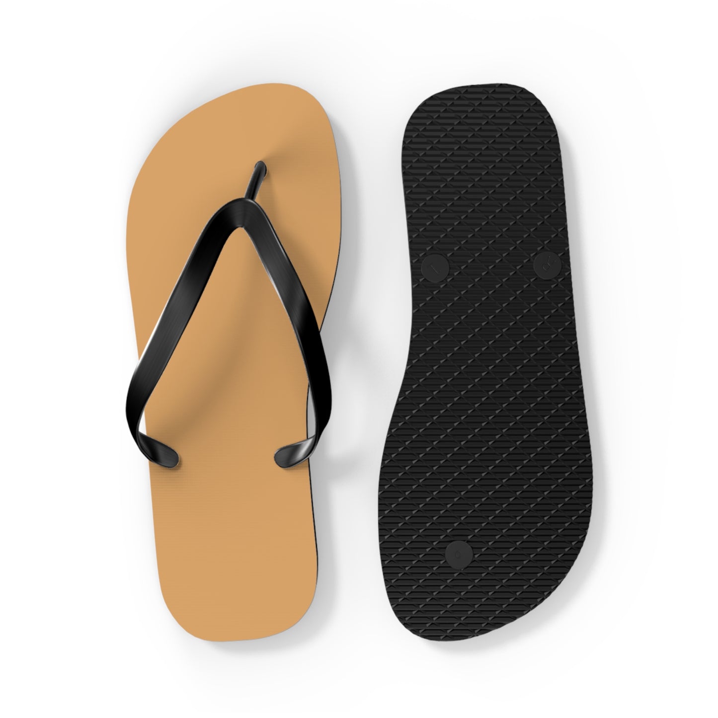 True Holiday Tiger Eye Yellow Solids Flip Flops