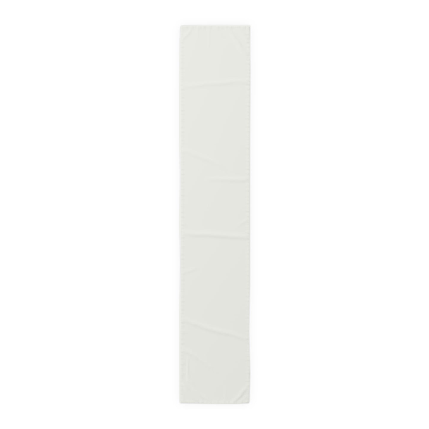 True Holiday Opulence White Solids Table Runner