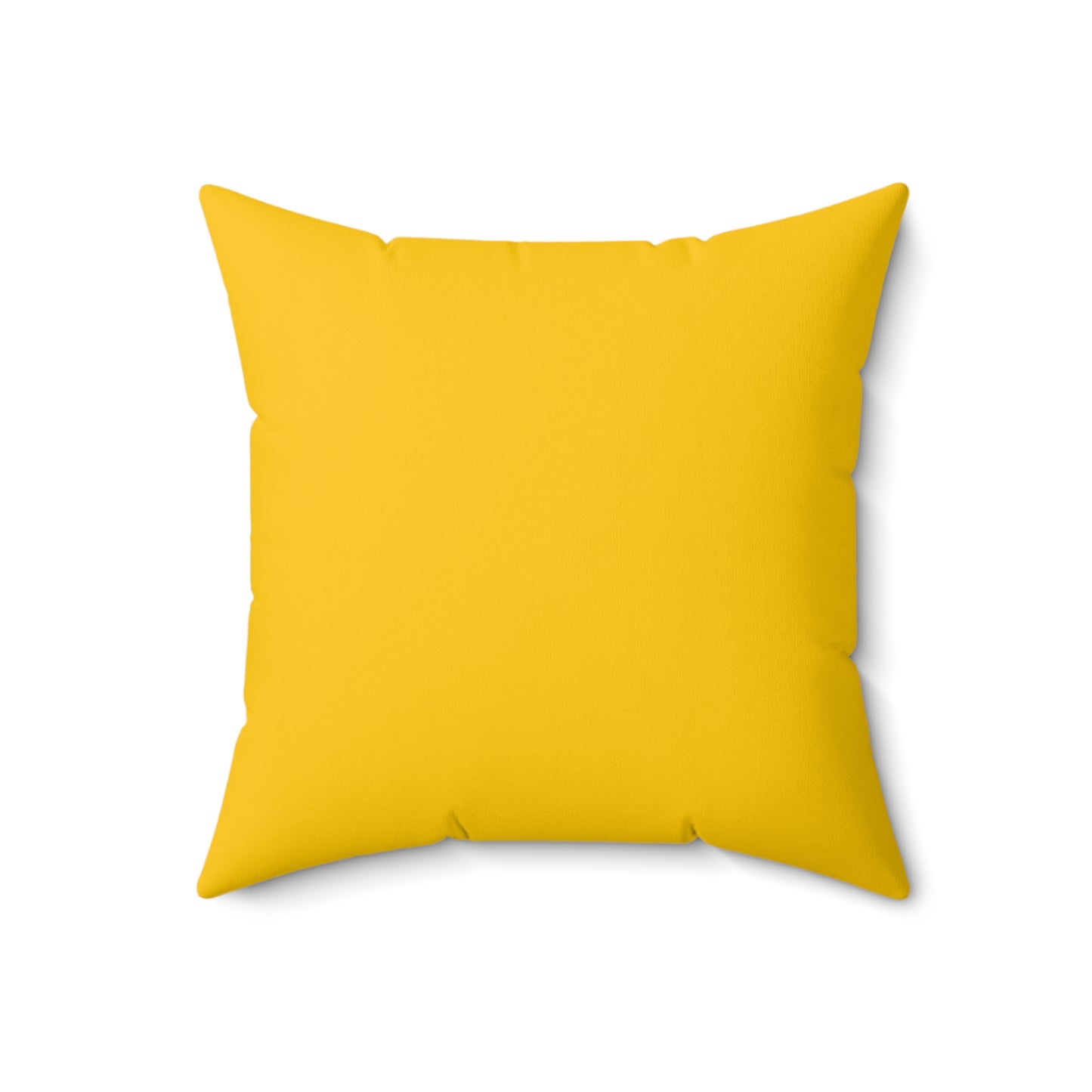 True Holiday Sun Kissed Yellow Solids 18" Square Throw Pillow