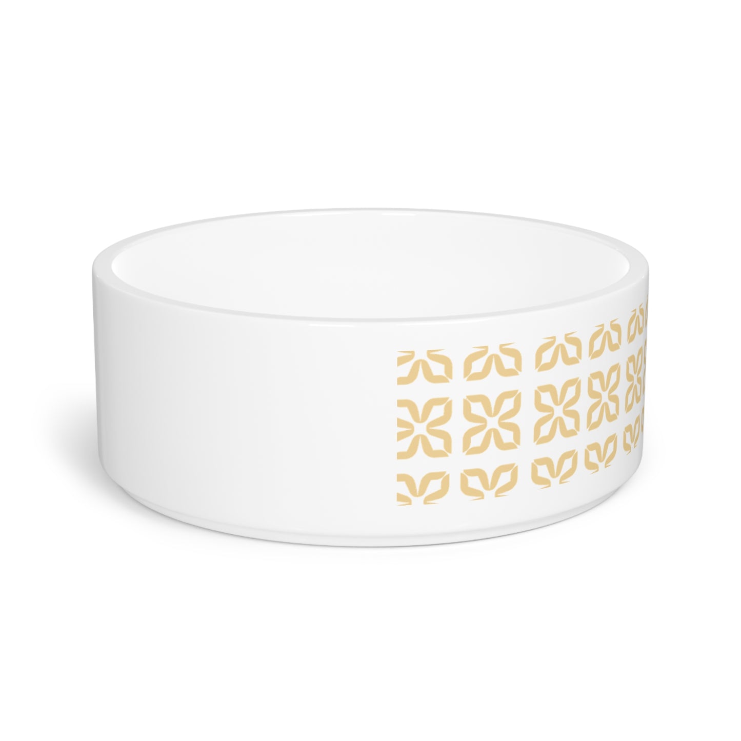 True Holiday Honeybee Yellow Solids Pet Bowl