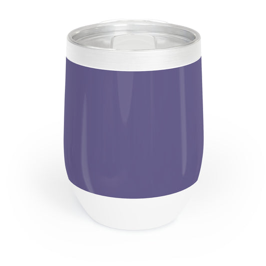 True Holiday Seduction Purple Solids Chill Wine Tumbler