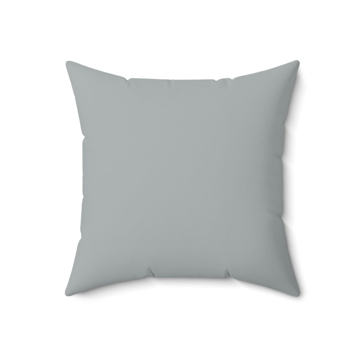 True Holiday Marina Gray Gray Solids 18" Square Throw Pillow