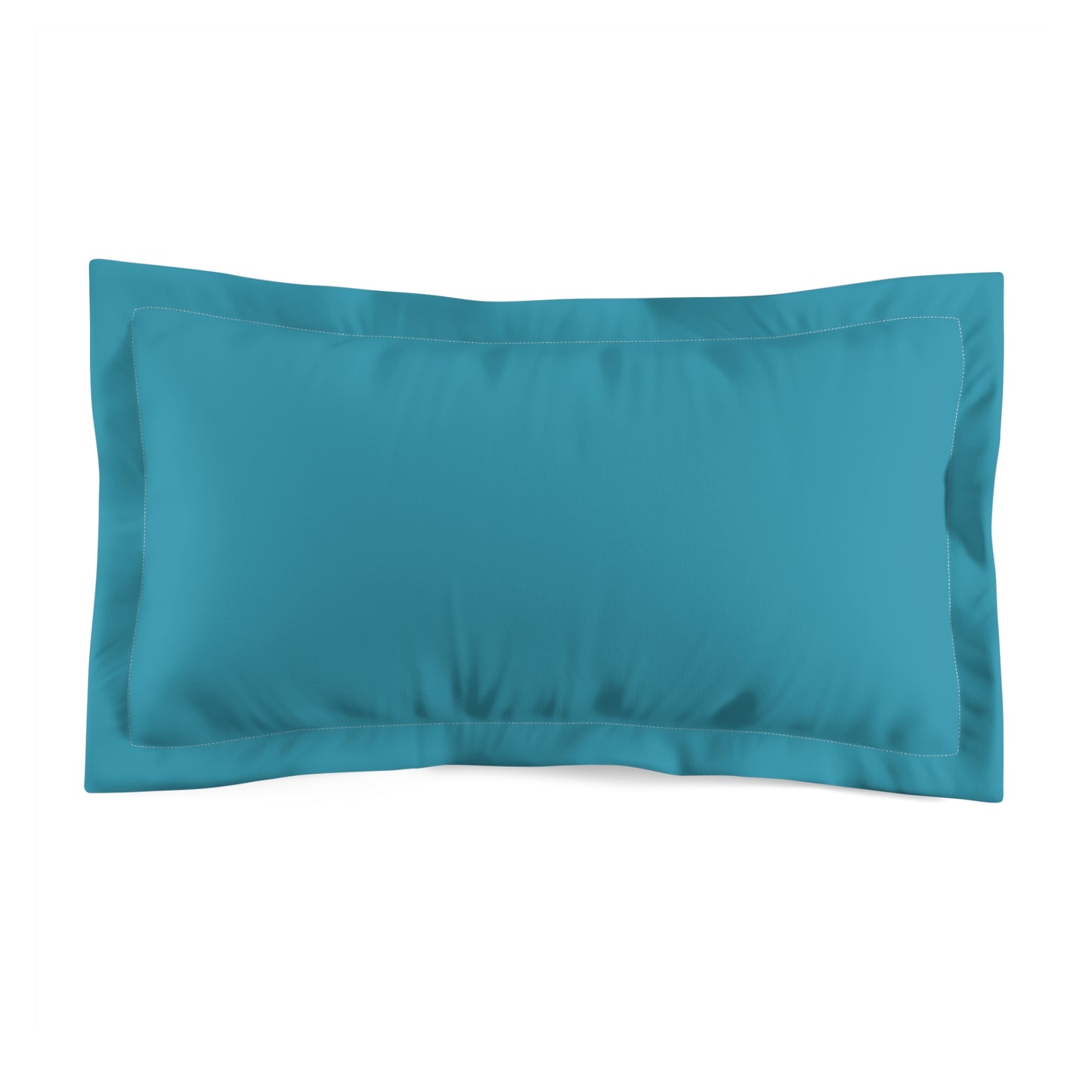 True Holiday Cool Blue Blue Solids Microfiber Pillow Sham