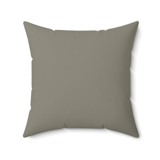 True Holiday Antique Pewter Green Solids 20" Square Throw Pillow