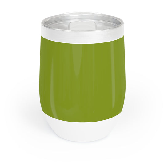 True Holiday Iguana Green Solids Chill Wine Tumbler