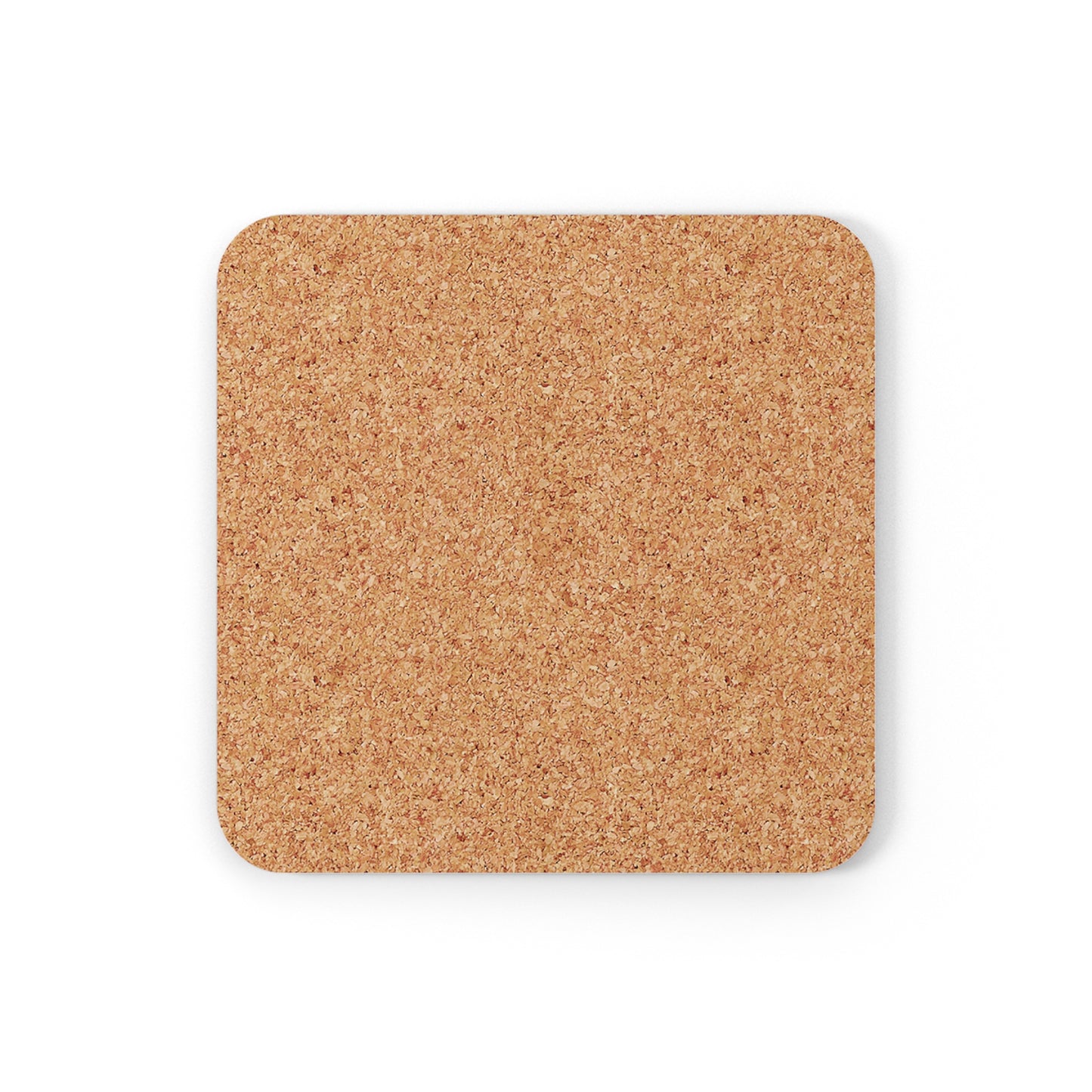 True Holiday Honeybee Yellow Solids Corkwood Coaster Set