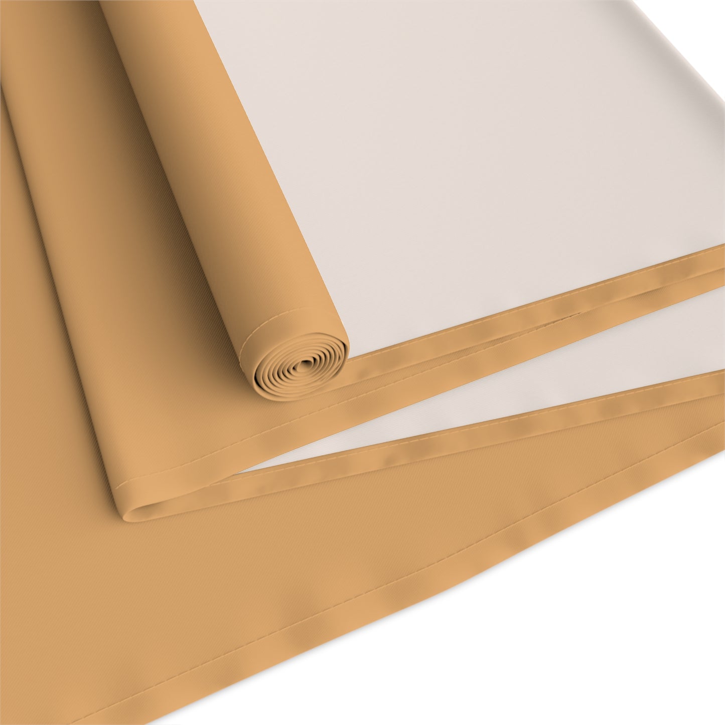 True Holiday Tiger Eye Yellow Solids Table Runner