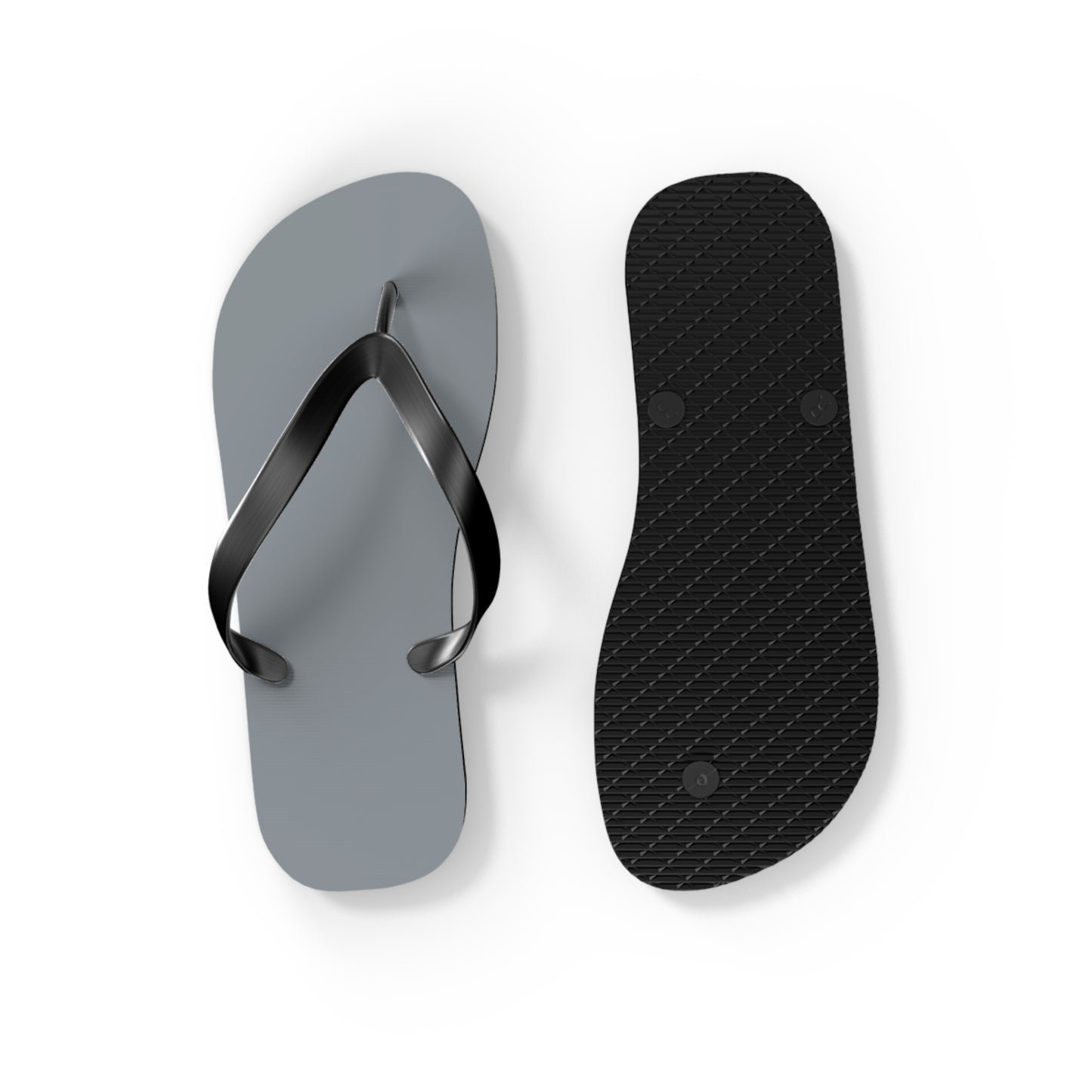 True Holiday Gray Cardigan Gray Solids Flip Flops