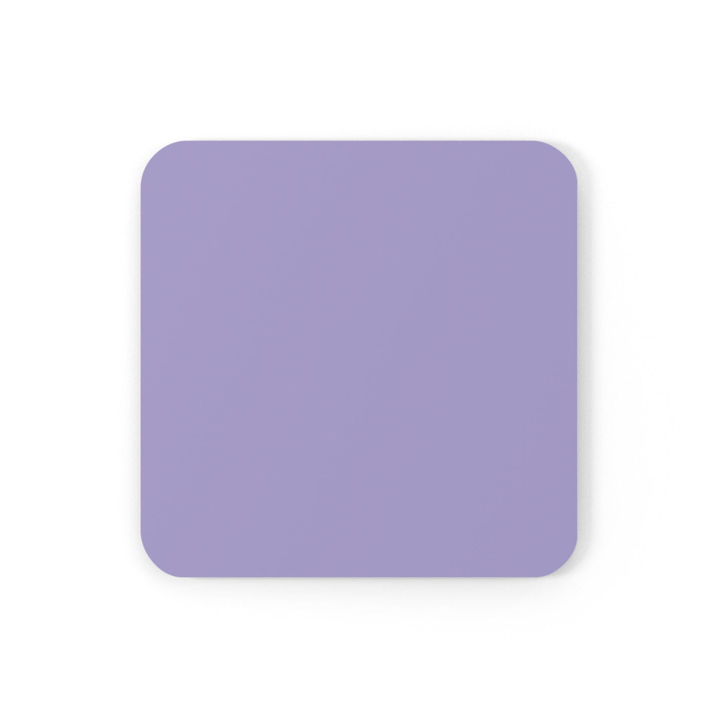 True Holiday Mighty Aphrodite Purple Solids Corkwood Coaster Set