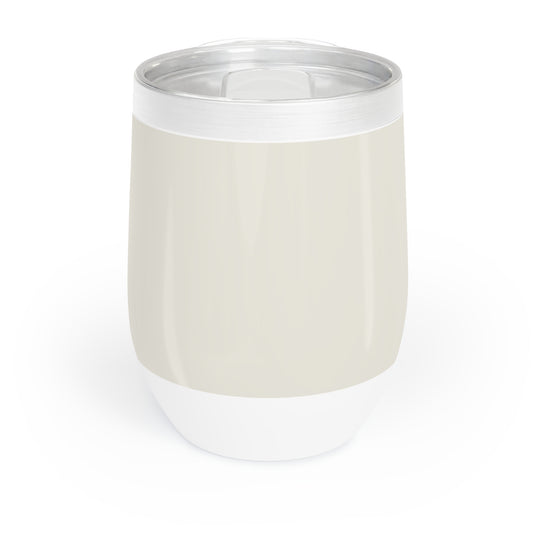 True Holiday Swiss Coffee White Solids Chill Wine Tumbler
