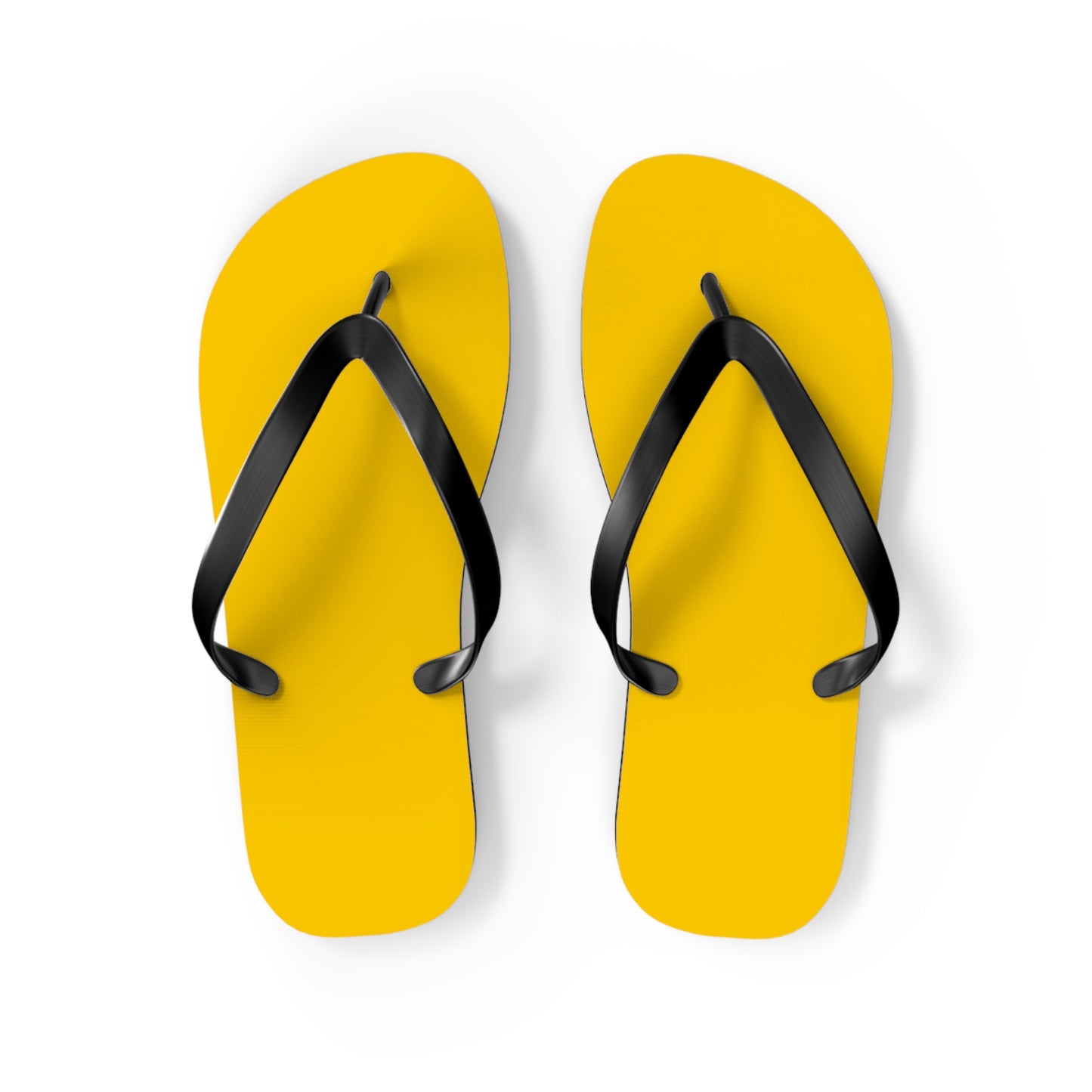True Holiday Sun Kissed Yellow Solids Flip Flops