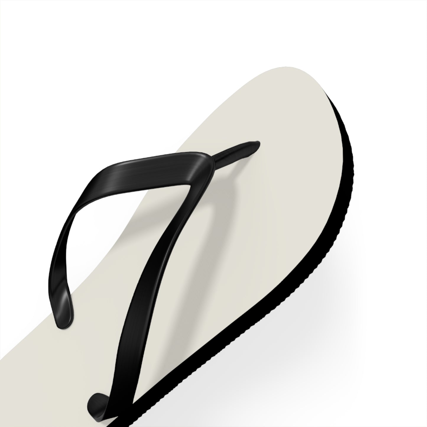 True Holiday Swiss Coffee White Solids Flip Flops