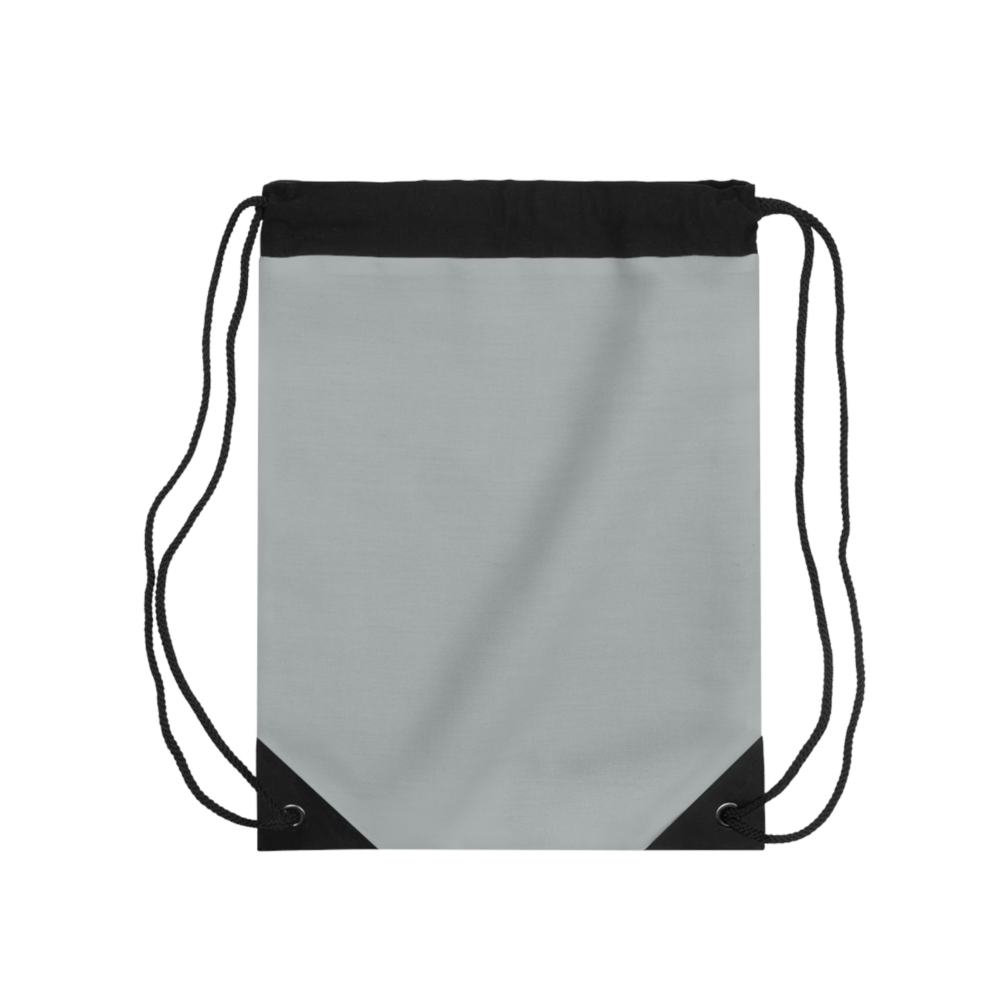 True Holiday Marina Gray Gray Solids Drawstring Bag
