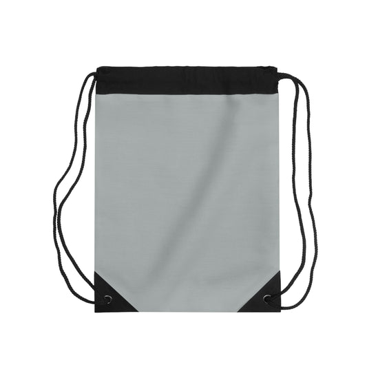 True Holiday Marina Gray Gray Solids Drawstring Bag