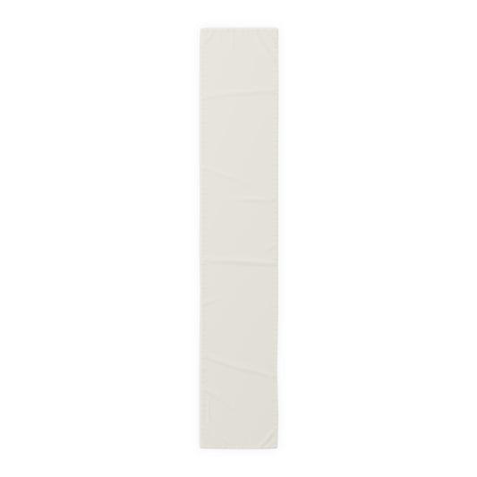 True Holiday White Dove White Solids Table Runner